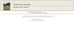 Desktop Screenshot of kosmalalaw.com